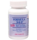 Dee Cee Labs Formula 303 Maksimaalne tugevus All-Natural Lõõgastav tablett, 250 tabletti; All-Natural Lõõgastav, mis sisaldab magneesiumi valulike lihaste, Passion Flower ja Valerian Juur