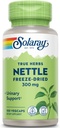 SOLARAY Nettle Leaf külmkuivatatud, Veg Cap (Btl-Plastic) 300mg | 100ct