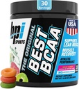 BPI Sports Best BCAA - BCAA Powder - Hargnenud ahelaga aminohapped - Lihaste taastamine - Lihasvalgu süntees - Lean Lihas - Parem jõudlus - Hüdratsioon - Hapukomm - 35 Servings - 12,34 oz.