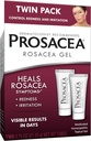 Prosacea - Ravim Rosacea näo ravi - Ravib Rosacea Punastuse, Pimples ja ärrituse sümptomid - Lõhnavaba - Kaksikpakend - Kaks 0, 75oz Tubes (1,5oz Kokku)