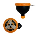 Aktiivne elustiili lehter, parim valgulisandi lehtrid Pre ja Post Treening täiendused, täitke N Go, Sobivad veepudelid vedelikele (1, 230ML)