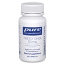 Puhas kapsel 7- keto DHEA 50 mg | Ainulaadne DHEA metaboliidi lisand termogeneesi ja terve keha koostise toetamiseks * | 60 kapslit