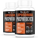 2000mg liposomaalne fosfatiidhape (PA) | Lihaste ehitaja, kõrge neeldumisega lihasehituse lisandid meestele ja naistele | Lihaste hankija, mTOR valgu süntees & lahja kehamass, tugevus, 120 kapslit