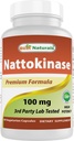 Parimad looduslikud nattokinaasid, 2000 FU, 100 Mg, 90 taimetoitlast kapslit