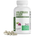 Bronson Valerian Juurkapslid - Valerian Officinalis - Soodustab Lõõgastumist - Mitte-GMO, Sojavaba Gluteenivaba, 240 Taimekapslit