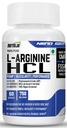 L-arginiini HCL kapslid - L-arginiini kõrgeim biosaadavusvorm | maksimaalne tugevus, lämmastikoksiidi lähteaine (120 kapslit)