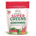 Maafarmid Super Rohelised Marjamaitse, 50 orgaanilist supertoitu, USDA mahejoogisegu (Nisurohi, Spirulina, Chlorella) Seened ja probiootikumid, kiudaine, soolestiku tervis, loodusenergia, 30 serveerimist