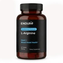 Endur L-arginiini täiendus, aitab toetada tervislikku verevoolu ja südamefunktsiooni, treeningut ja immuunsust, gluteenivaba, 350 mg (60 tabletti)