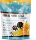 Mesi ja propolis Lozenges Assorted Maitsed, Värskendab Hingamine - Soojendab kurgu-immuunsüsteemi toetust C-vitamiini, D-vitamiini ja tsink, 20 Count