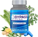 YERBERO Bypass BPRI Blue - Järgmine samm BPRI seerias - 30 kapslit - millel on Aloe Vera, Ginger, Sarsaparilla Juur, roheline tee, Dandelion, Horsetail ja rohkem - 500 mg kapsli kohta.