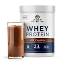 Ancient Nutrition Grass Fed Vadaku valk, piimašokolaad, 23 g valku, 20 serveerimist, hüdrolüüsitud kollageenpeptiidid, orgaaniline regeneratiivne A2/A2 piimavalk