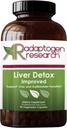 Maksa detox Improved | Maksa ja sapipõie toetus | Ox Bile + Piimaohakas + peedipulber + artišokk | 90 taimetoitlast kapslit | Adaptogen Research Pharmaceutical Grade