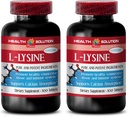 L-lüsiin 1000 mg tabletid - L- LYSINE 1000MG - Tervisliku naha - l- lüsiin tabletid - l- lüsiin 1000 mg tabletid - l- lüsiini lisand - l- lüsiin salv - lüsiin 1000 mg tabletid, 2 pudelit 200 tabletti