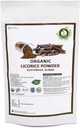 R V Oluline orgaaniline lagrits Pulber 100 gm/ 3. 53oz/ 0, 22lb Glycyrrhiza Glabra Lagrits Juurpulber Mulethi Pulber Jastimadu Pulber Lagritsapulber USDA Orgaaniline sertifitseeritud lisand Zip Lock Pouchis