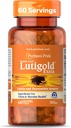 Puritan's Pride Premium Healthy Eyes LutigoldTM Extra Lutein Meso-Zeaxanthin ja Zeaxanthin meestele ja naistele, Vision Health Support, 2 kuu pakkumine, 60 lihtne neelata kiire vabastav Softgels