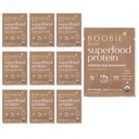 Boobie Body Superfood Protein Meal Asenduskoks, Kohvikaramell Maitse | 19g Valk | Ohutu Rasedus, imetamine ja emadus | Orgaaniline, Vegan, Nullsuhkur, 10 Ühe Serviga Pakendid (1,06 oz iga)