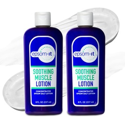 EPSOM-IT rahustav lihaste lotion - Epsom Sool Magneesium Sulfate Cream Arnica lihaste jäikus, Topical Magnesium Lotion, Pakkudes mugavust jalad, põlved ja jalad, 8,0 oz., 2-Pack