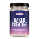 NAKED Kreatiin - Maasikas Maitsestatud Kreatiin Monohüdraat - Real Maasikas Pulber, Ei Lisandid, Lihaste Kasvu, Vegan, Mitte-GMO, Gluteenivaba, Sojavaba - 45 Servings
