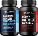 HAVASU TOITLUS Horny Kitse umbrohukapslid (30 serveerimist) & L Arginine L tsitrulliinlisand (30 serveerimist)