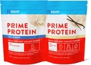 Equip Foods Prime Protein Pulber Maitsestamata ja Prime Protein Powder Vanilla
