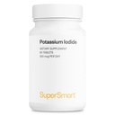 SuperSmart - Kaaliumjodiid KI 200mcg päevas (stabiilne jood) - kõrge potentsi  Shield Mitte-GMO & Gluteenivaba | 60 tabletti