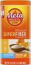 Metamucil Psyllium Sugar-Free Super Fiber Powder, Orange, 23.3 oz