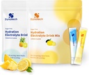 Dynatech Zero Sugar Elektrolüütide Joogi Segu - Sidrun, Pineapple - Hüdratsiooni Pulber Pakendid 10 Elektrolüütide Ja Vitamiinidega | Mitte-GMO, Gluteenivaba, Vegan Elektrolüütide Pulber Paketid | 32 Servingut