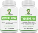 VitaMonk Sleep Blend ja L-Theanine: melatoniini tasuta uneabi ja lõõgastuspakett