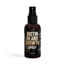 Derm Dude Biotin Beard Growth Spray for Men | Formulated with Biotin & Bamboo Extract for Hair Growth | Promotes Thicker Fuller Beard | For Stronger Healthier Beard Growth, NonGreasy Grooming - 1 oz