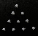 Jungle Care® (6 mm väike * 10 tk) Kahekihiline Magic kuulmisabi Domes Mugav PSAP (isiklik helivõimendustoode) Kit Ear Tips Invisible, Perfect Vabas õhus (avatud sobivus), välja arvatud RIC