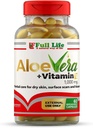 Aloe Vera + E-vitamiin, 60 purustatavat kapslit - niisutav, vananemisvastane - tervislik nahahooldus