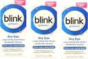 Blink GelTears määrduvad silmatilgad kuivale silmale, ekstra pikaajaline leevendus, niisutav valem, mõõdukas kuni raske kuivus, 0,34 fl oz (pakk 3)