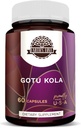 Gotu Kola 60 kapslit, 500 mg, Gotu Kola (Centella Asiatica) Kuivatatud ürdi (60 kapslit)