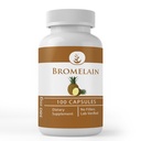 Puhtad originaalkoostisosad Bromelain, (100 kapslit) Alati puhas, ei lisaaineid ega täiteaineid, Lab kontrollitud