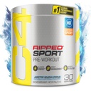 C4 Ripped Sport Pre Workout Pulber Arctic Snow Cone - NSF sertifitseeritud Sport + Sugar Free Preworkout Energialisa meestele ja naistele - 135mg Kofeiin + Kaalulangus - 30 Servings