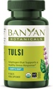 Banyan Botanicals Tulsi (Püha basiilik) – Adaptogeen – Orgaaniline Kops ja hingamisteede tervise täiendus * – 90 tabletti – mitte-GMO jätkusuutlikult hangitud vegan