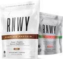 Šokolaadivalgupulber Hapu arbuus Extra Mile Stim Free Preworkout Powder Bundle, 25g Vegan Valk, 5g Kreatiinmonohüdraat Pulber, 150mg Seedeensüümid, 6g L-tsitrulliin