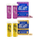 1ABOVE Jet Lag Relief Effervescent Multivitamiine Pycnogenol Reisilisa Hüdreerimise, Energia, Immuunsüsteemi Tugi ja Kiirem Taastamine - Flight Essential - Citrus 20 Count ja Berry 20 Count