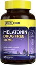 Melatoniin 10 mg, looduslik maasikamaitse, kergesti sulatatud, öine puhkus, meelerahu, 90 tabs