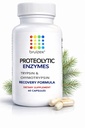 Bruizex Proteolüütilised Ensüümid trüpsiini ja kümotrüpsiini taastumise lisand koetrauma, verevalumid, turse | Immuunsüsteemi tugi | 60 kapslit